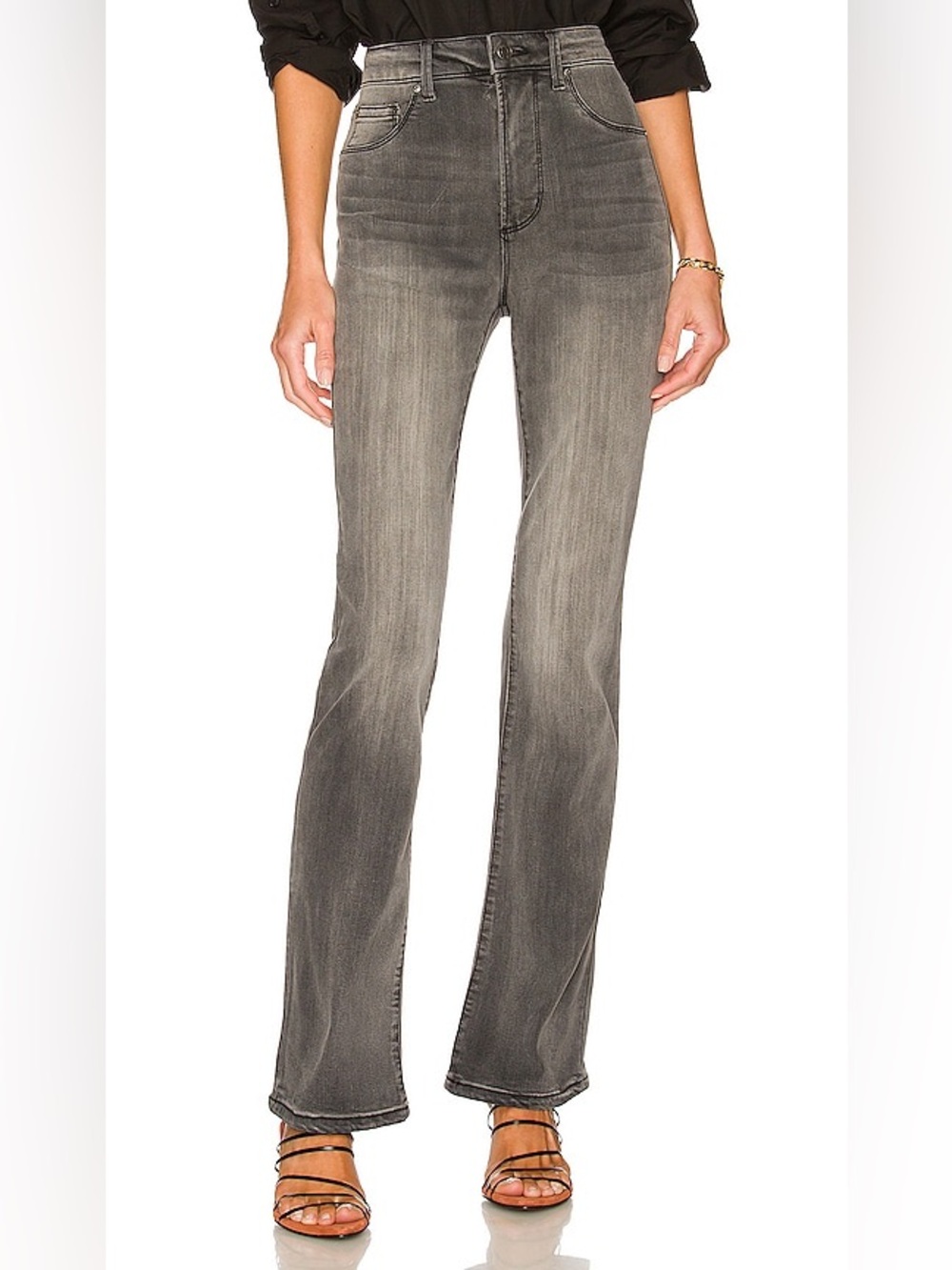 AFRM‎ Huxley The Baby Boot Jeans Gray Sz. 31 NWT